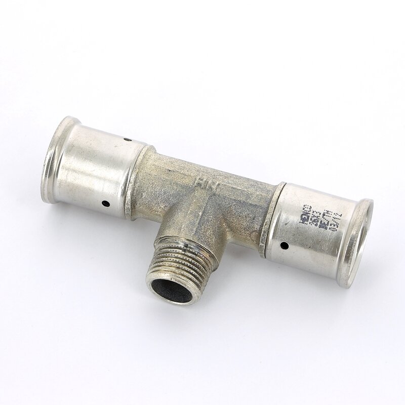 Тройник НР пресс HENCO 26x1/2x26
