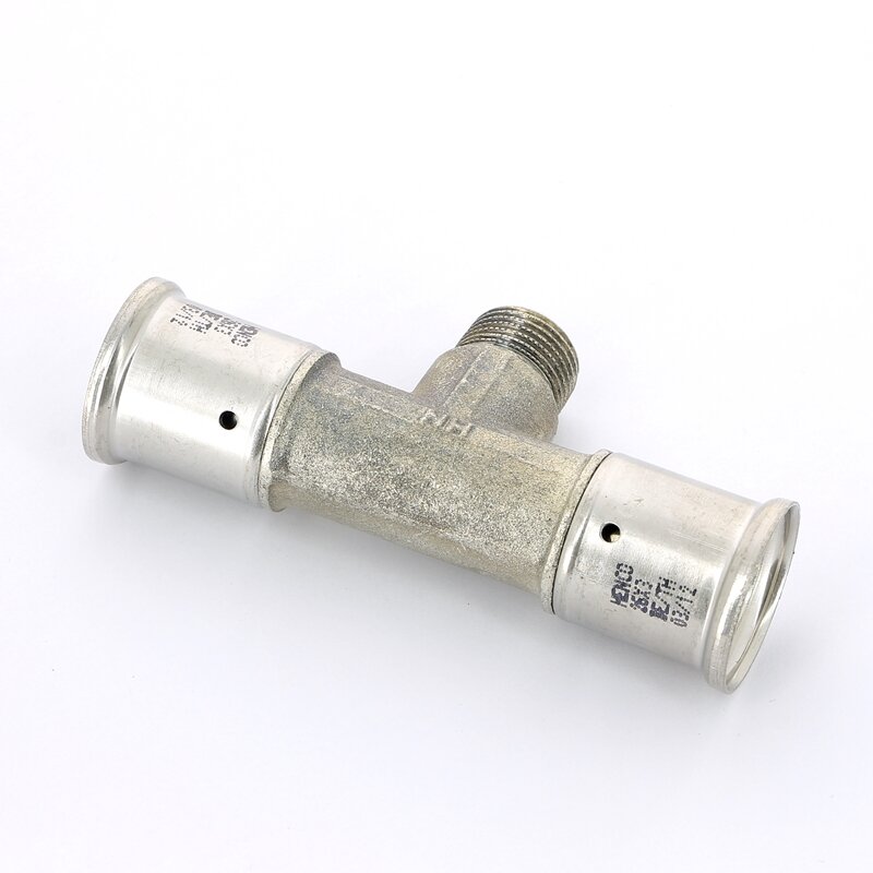 Тройник НР пресс HENCO 26x1/2x26