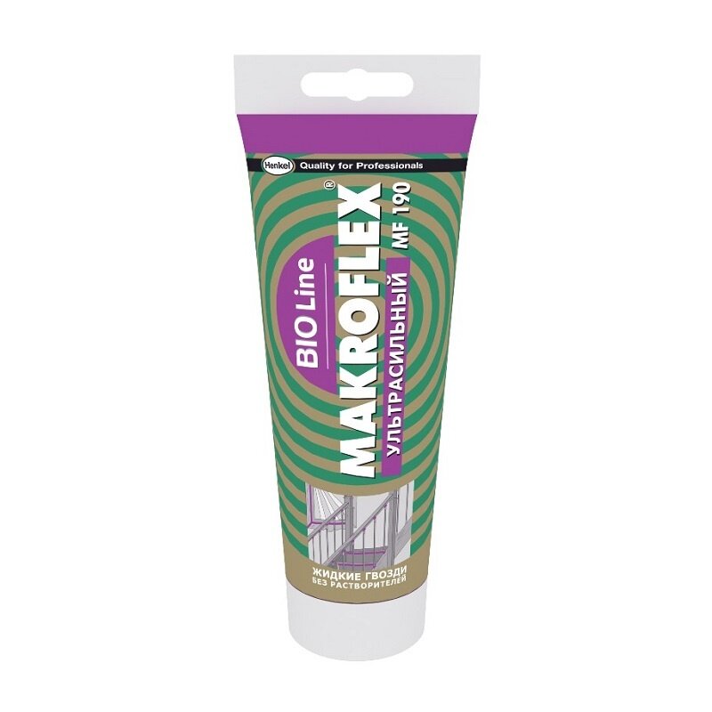 Клей ультрасильный Makroflex Bio Line MF190, 0,25 кг