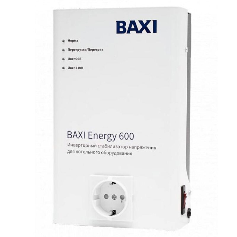 Стабилизатор напряжения Baxi инверторный Energy 600 мощность450 Вт