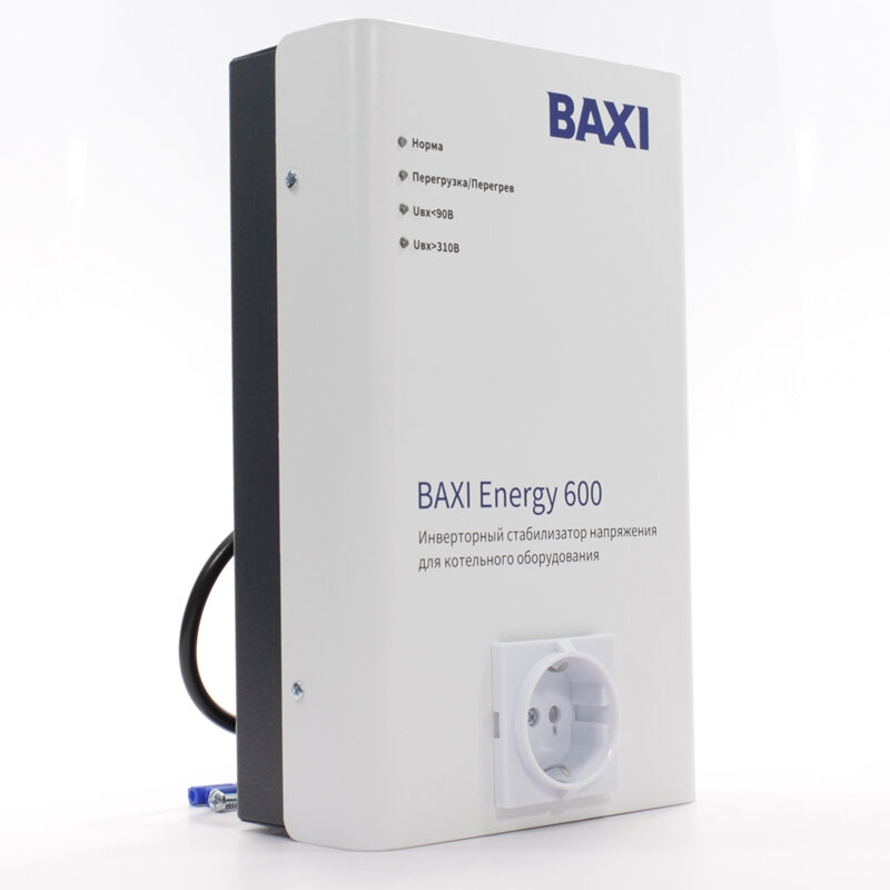 Стабилизатор напряжения Baxi инверторный Energy 600 мощность450 Вт