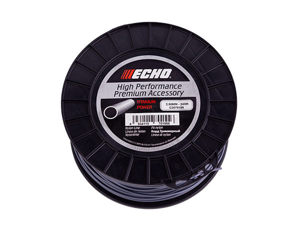 Корд триммерный Echo Titanium Power Line 2,5мм*243м (круглый)