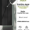 Панель МДФ Стеновая Акустическая Stella Comfort De Luxe Black Lead 2780х600х9мм (1шт = 1,668м²)
