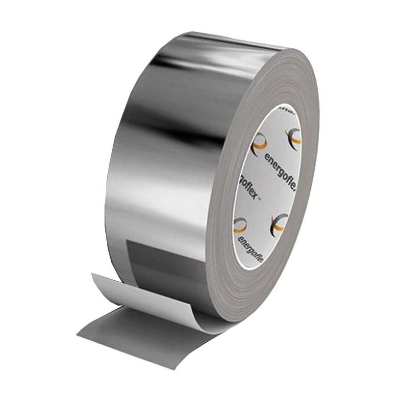 Лента Energoflex алюминиевая самоклеющаяся ROLS ISOMARKET 100мм х 50м