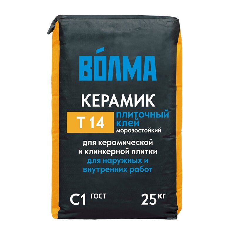 Клей для плитки Волма Керамик, 25 кг