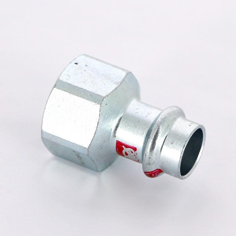 Муфта пресс-В оцинкованная сталь Prestabo VIEGA 15 x 1 с SC-Contur