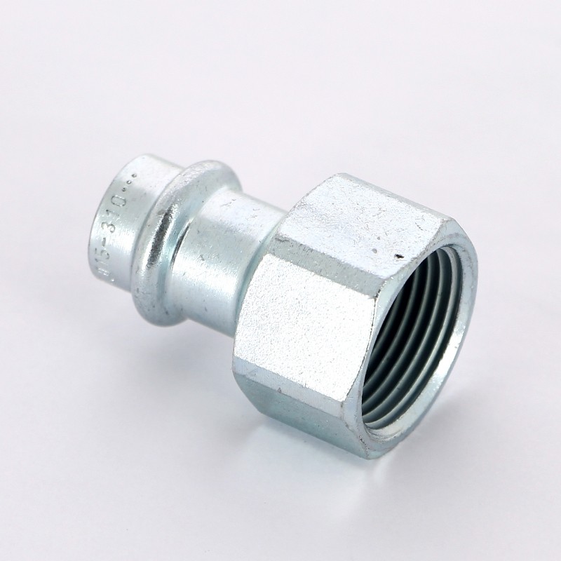 Муфта пресс-В оцинкованная сталь Prestabo VIEGA 15 x 1 с SC-Contur