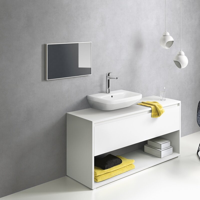 Смеситель для раковины HansGrohe HG Logis 190 однорычажный со сливным гарнитуром хром