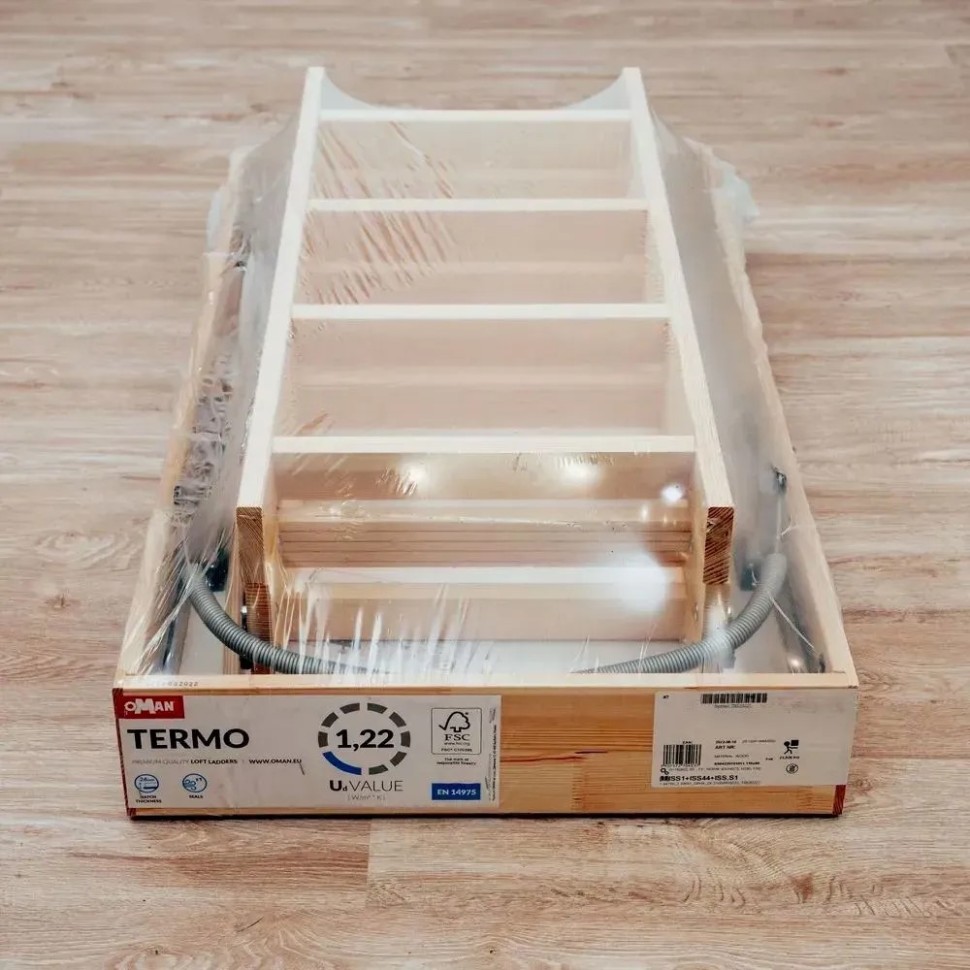 Чердачная лестница Oman Termo LONG 70x130 см h-3,3m
