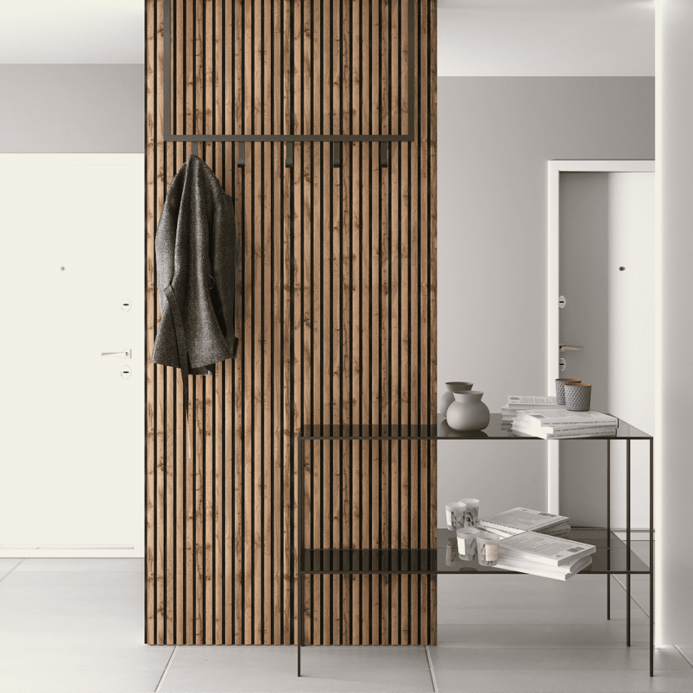 Панель МДФ Стеновая Акустическая Stella Comfort Light Пекан 2780х600х9мм (1шт = 1,668м²)