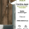Панель МДФ Стеновая Акустическая Stella Comfort Light Пекан 2780х600х9мм (1шт = 1,668м²)
