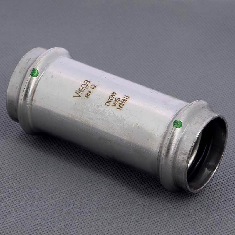 Муфта надвижная пресс нержавеющая сталь Sanpress Inox VIEGA 42