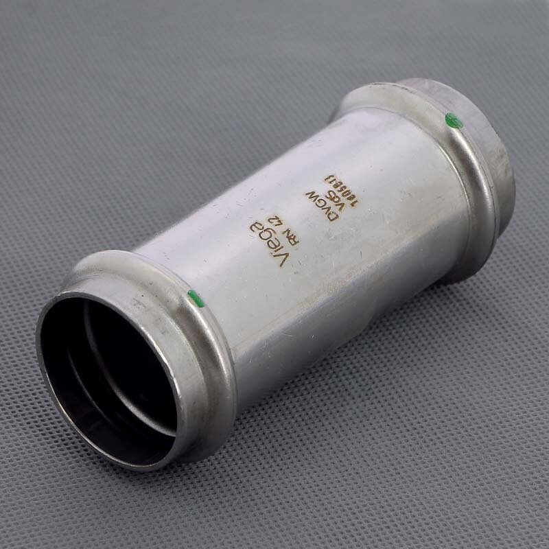 Муфта надвижная пресс нержавеющая сталь Sanpress Inox VIEGA 42