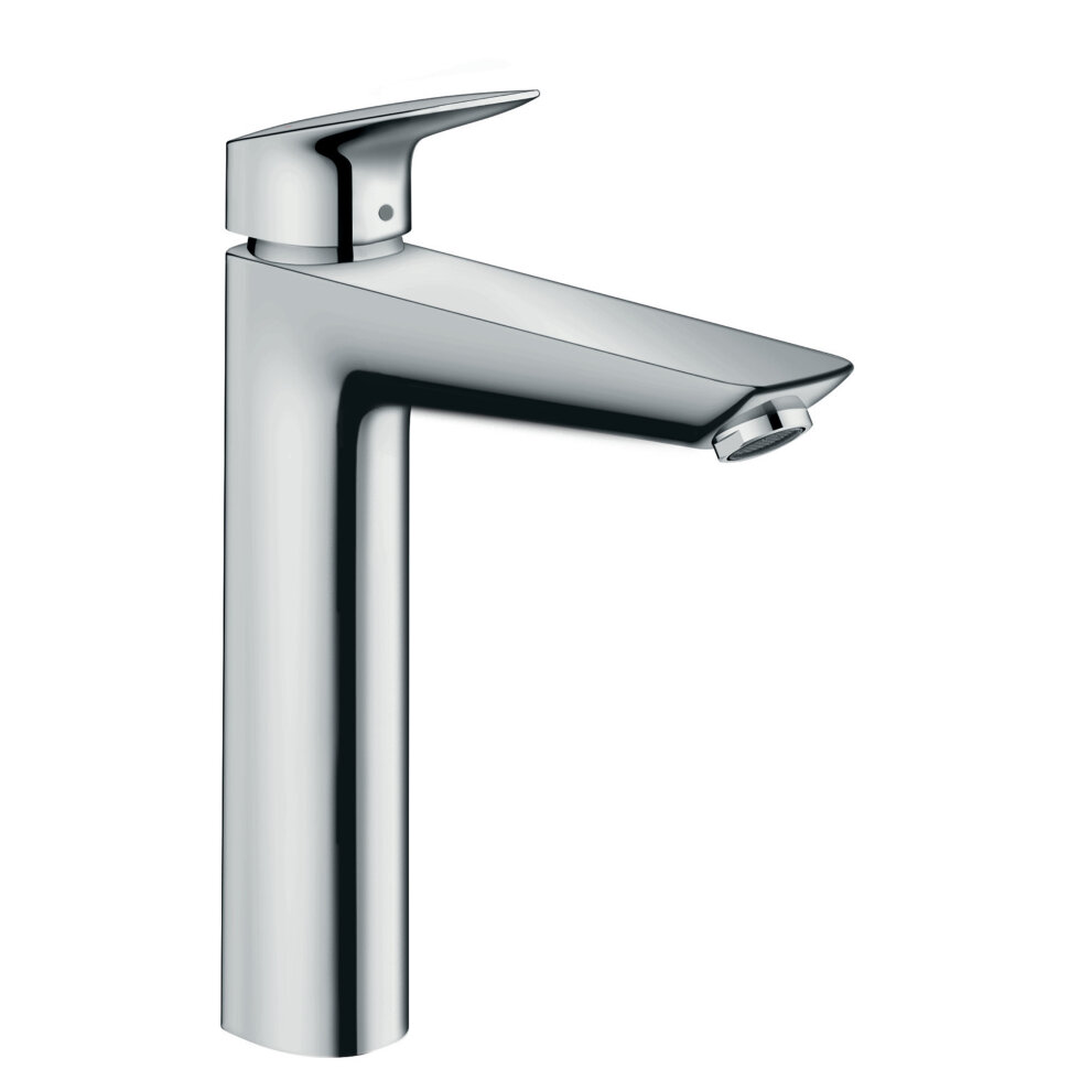 Смеситель для раковины HansGrohe HG Logis 190 без донного клапана хром
