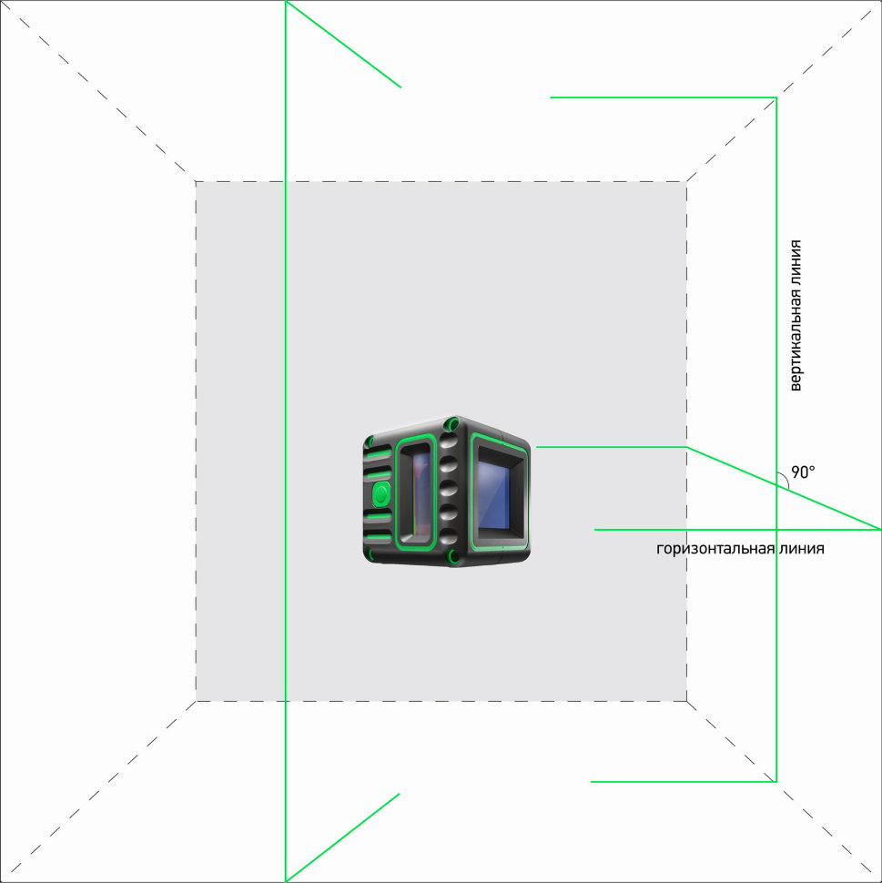 Уровень лазерный ADA CUBE 3D GREEN PROFESSIONAL EDITION