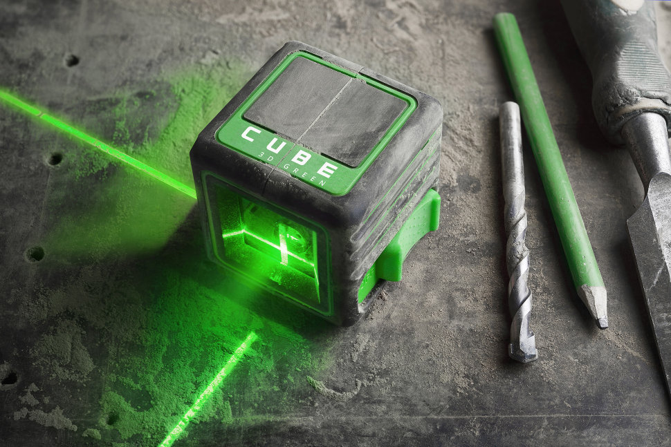 Уровень лазерный ADA CUBE 3D GREEN PROFESSIONAL EDITION