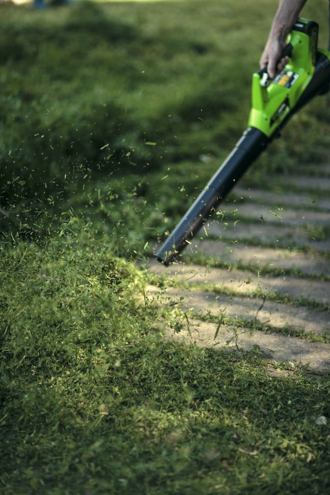 Воздуходув аккумуляторный G-MAX 40V GREENWORKS G40AB