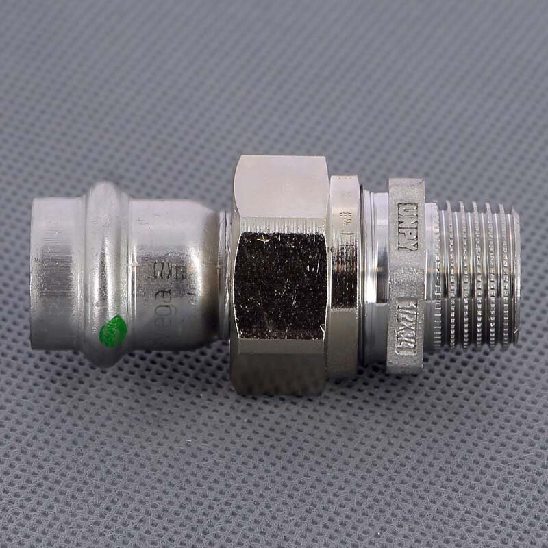Муфта пресс-Н нержавеющая сталь Sanpress Inox VIEGA 15х1/2