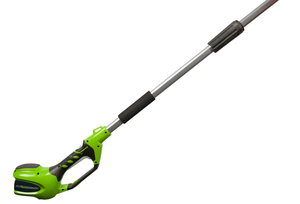 Высоторез-сучкорез телескопический аккумуляторный GREENWORKS G40PS20K2