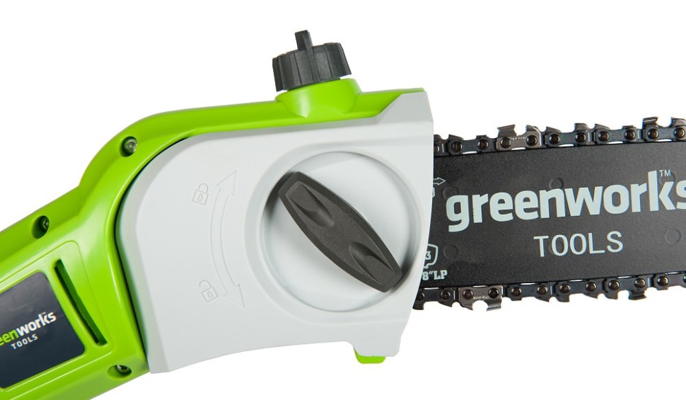 Высоторез-сучкорез телескопический аккумуляторный GREENWORKS G40PS20K2