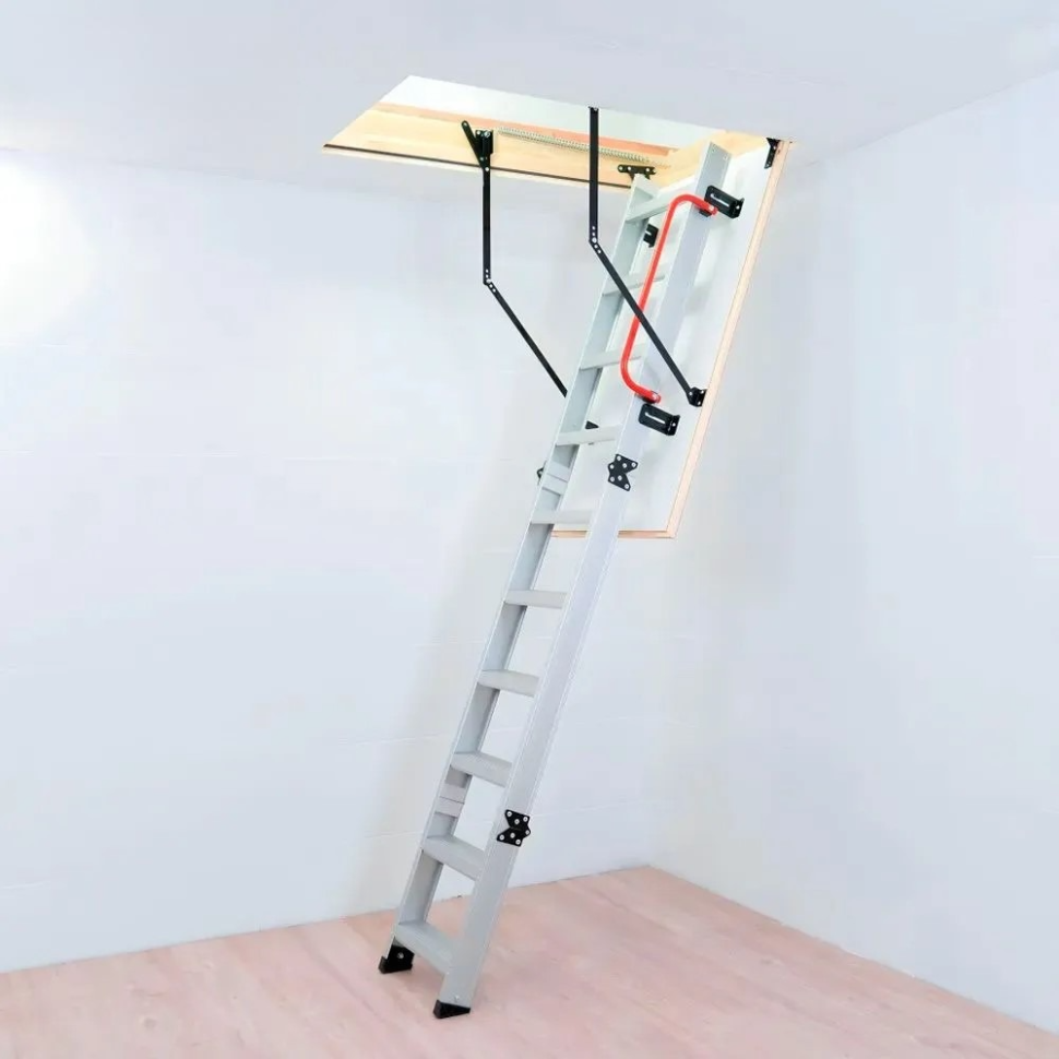 Чердачная лестница Oman ALU PROFI LITE LONG 60x120 см, h-3,5 m