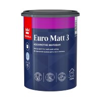 Краска интерьерная Tikkurila Euro Matt 3 база A гл/мат (0,9 л)