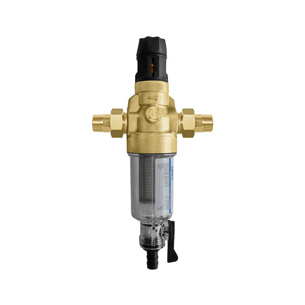 Фильтр промывной BWT Protector mini HWS 3/4 100 мкм для х/в, пластик. колба