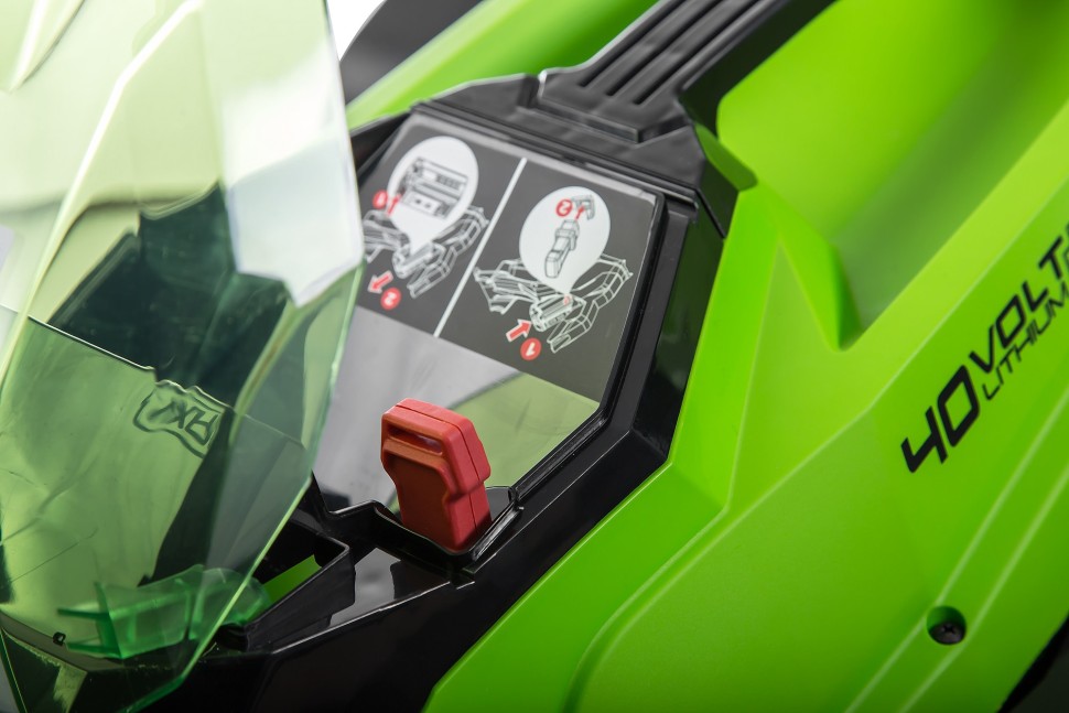 Газонокосилка аккумуляторная G-MAX 40V GREENWORKS G40LM35 NEW