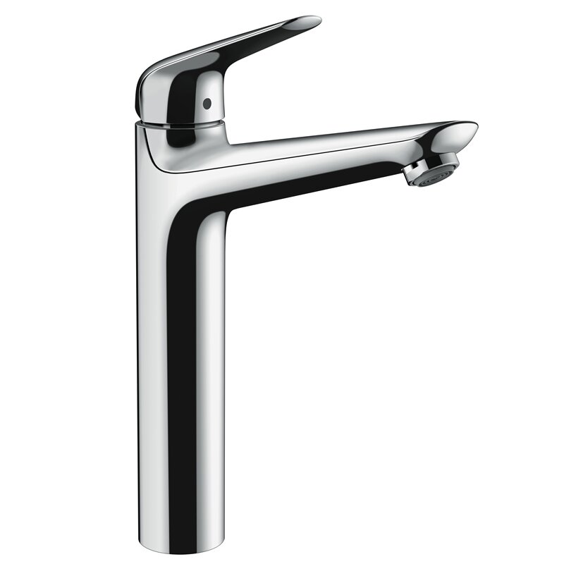 Смеситель для раковины HansGrohe HG Novus 230 однорычажный со сливным гарнитуром хром