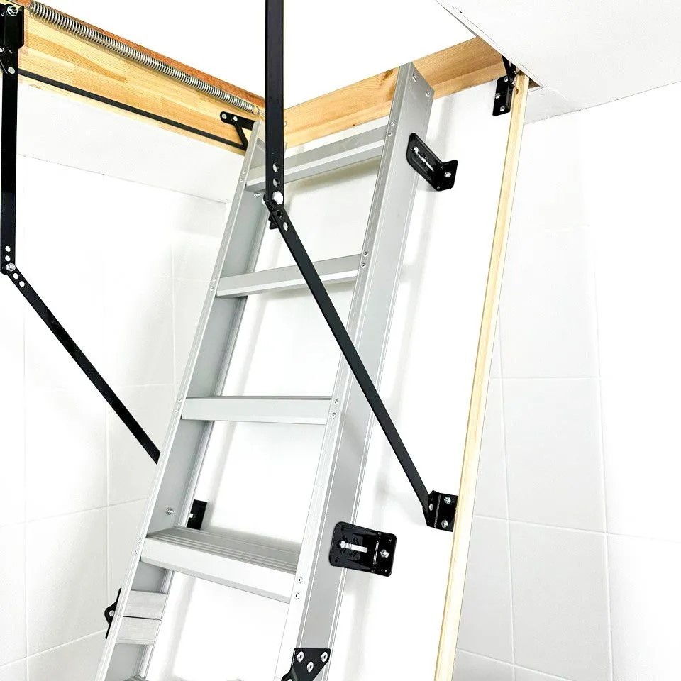Чердачная лестница Oman ALU PROFI LITE LONG 70x120 см, h-3,5 m