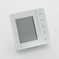 Термостат комнатный беспроводной встраиваемый, программ. с дисплеем, белый