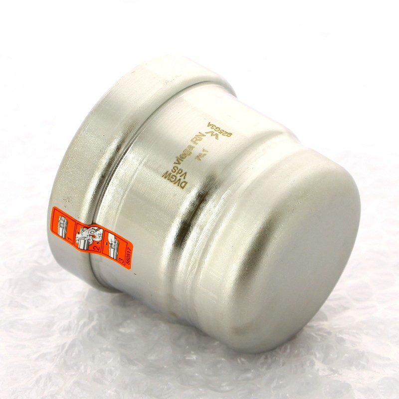 Заглушка Sanpress Inox XL VIEGA 76.1 нерж.сталь