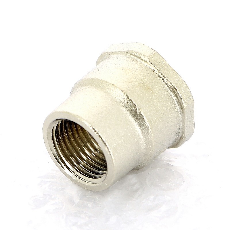 Муфта В никелированная UNI-FITT 1/2x3/4