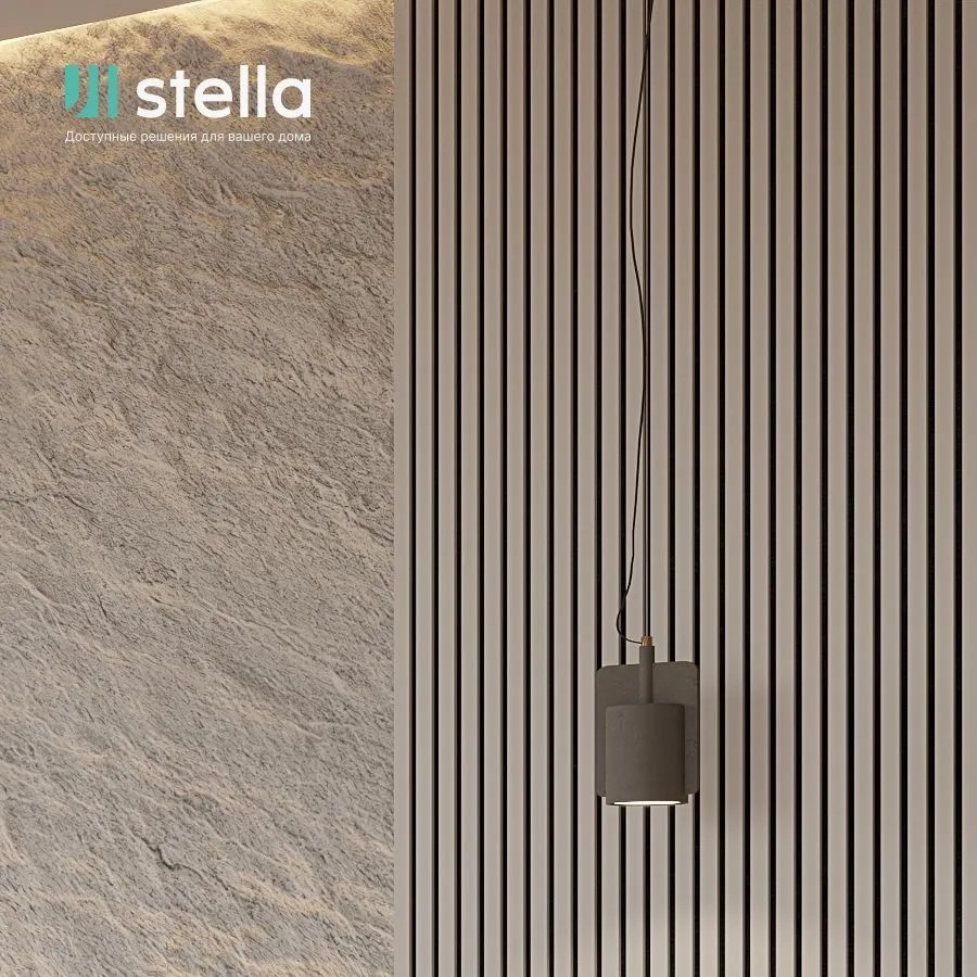Панель МДФ Стеновая Акустическая Stella Comfort 9 Standart Белый 2780х600х9 (1шт = 1,668м²)