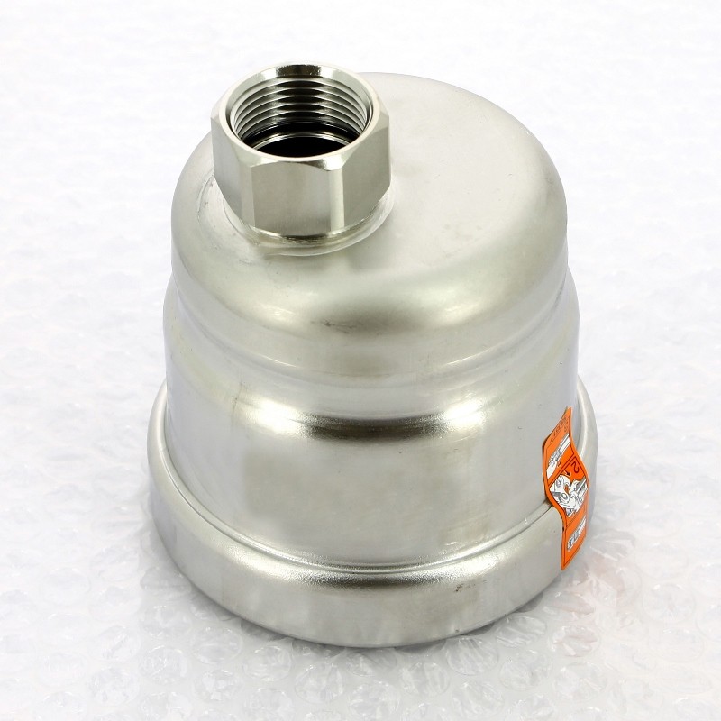 Заглушка Sanpress Inox XL VIEGA 89x3/4 нерж.сталь с отверстием, внутренняя резьба