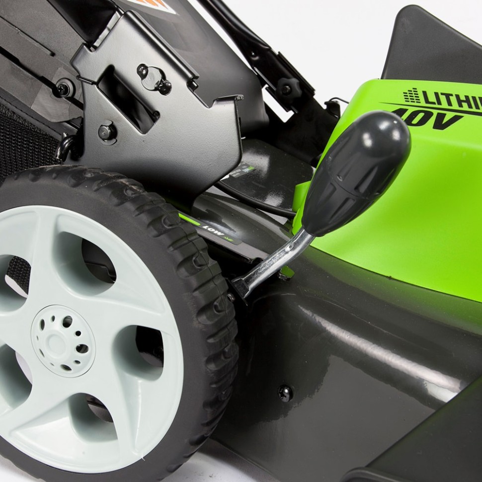 Газонокосилка аккумуляторная G-MAX 40V GreenWorks G40LM45 UA