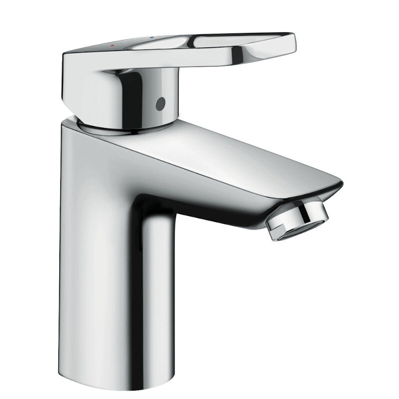 Смеситель для раковины HansGrohe HG Logis 100 Loop со сливным гарнитуром хром