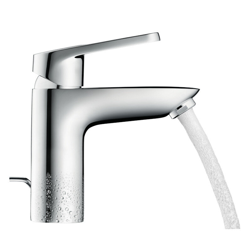Смеситель для раковины HansGrohe HG Logis 100 Loop со сливным гарнитуром хром
