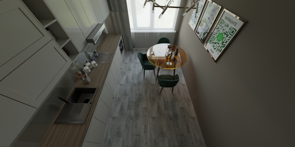 Усиленный бытовой линолеум Tarkett GLADIATOR Saratoga 1 ширина 3 м