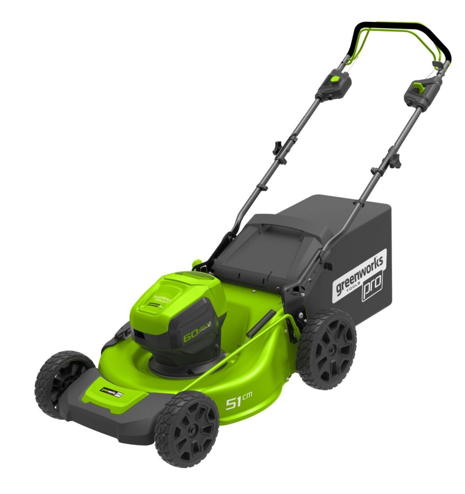 Газонокосилка самоходная аккумуляторная 60V GREENWORKS GD60LM51SP