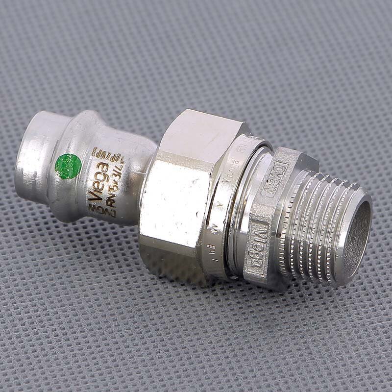 Муфта пресс-В нержавеющая сталь Sanpress Inox VIEGA 15х3/4