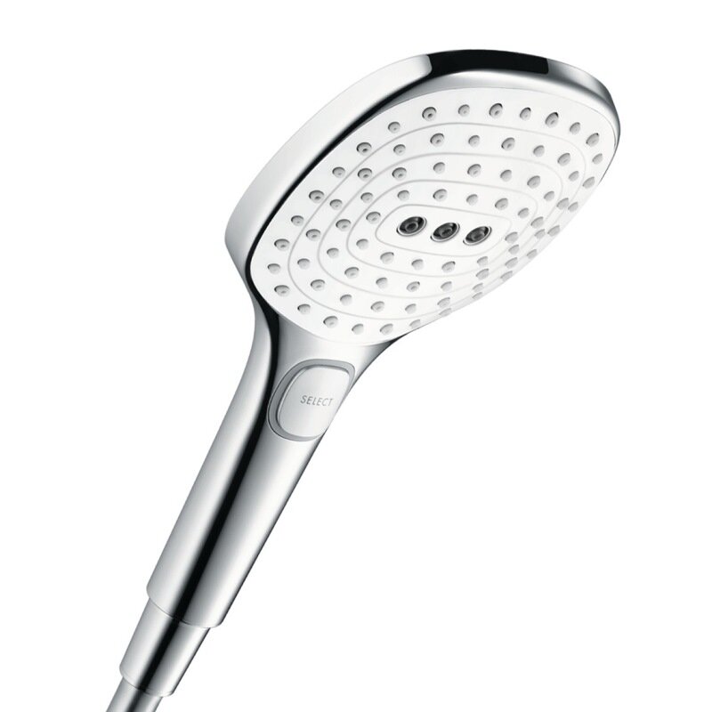 Ручной душ HansGrohe 120 HG Raindance Select E 3jet белый/хром