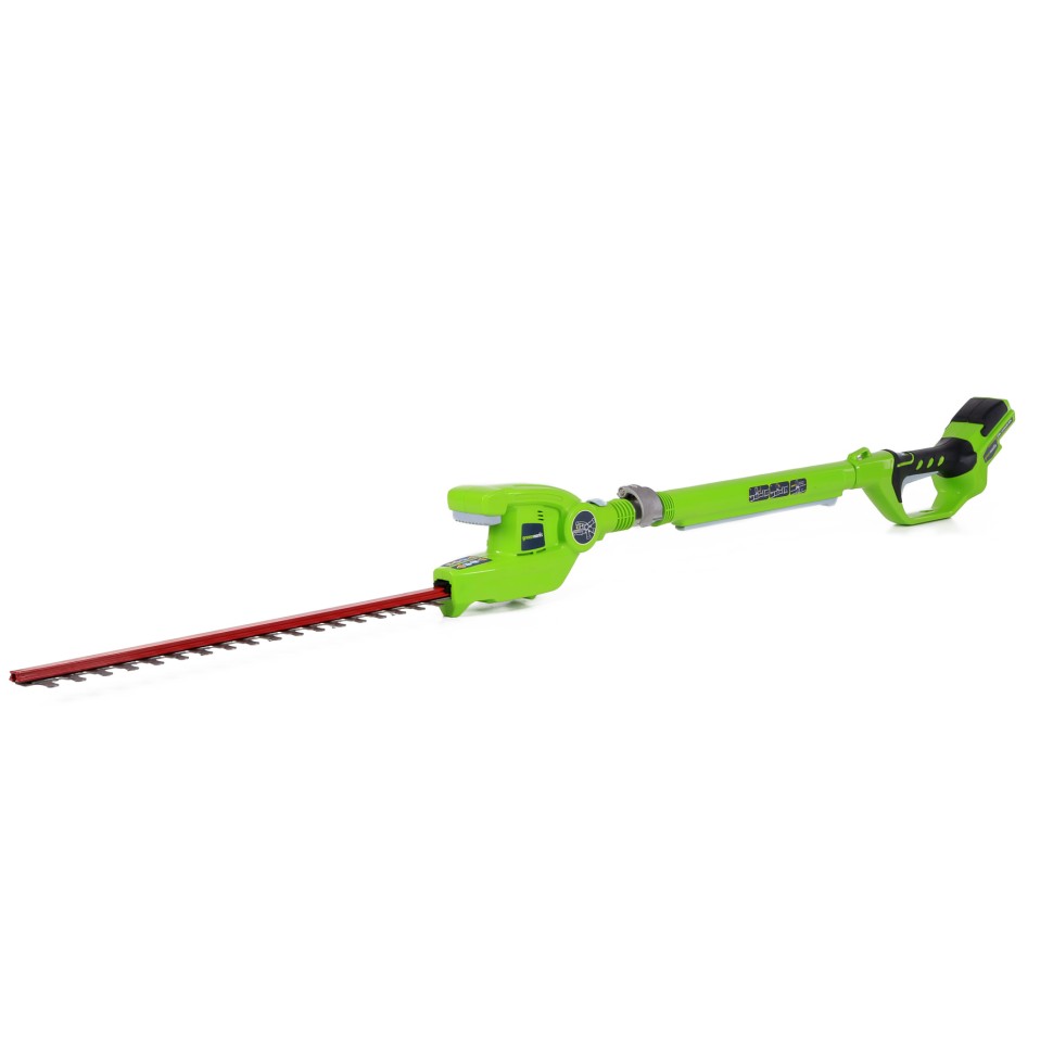 Кусторез телескопический аккумуляторный G-24 24V GREENWORKS G24PH51