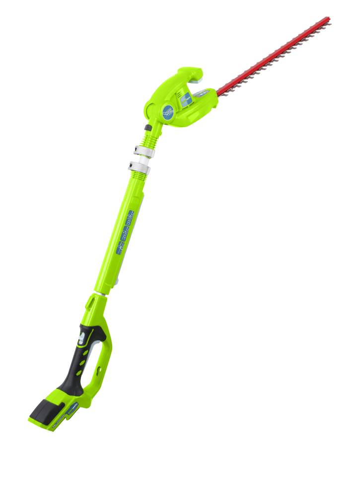 Кусторез телескопический аккумуляторный G-24 24V GREENWORKS G24PH51