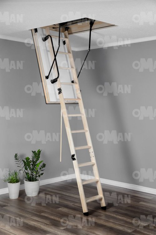 Чердачная лестница Oman POLAR EI45 70x120 см h-2,8m