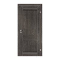 Полотно дверное Olovi Невада, глухое, дуб графит, б/п, б/ф (900х2000х35 мм)