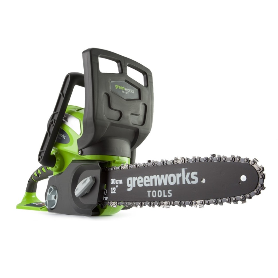 Пила цепная аккумуляторная G-MAX 40V GREENWORKS G40CS30