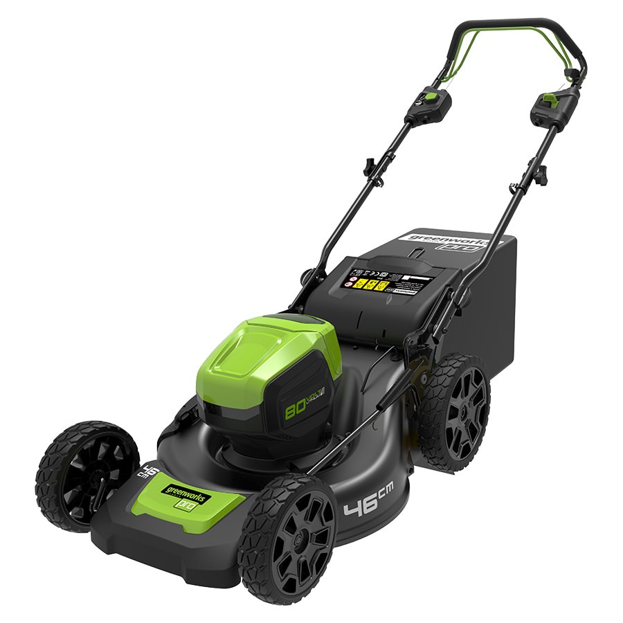 Газонокосилка самоходная бесщеточная аккумуляторная 80V GREENWORKS GD80LM46SP
