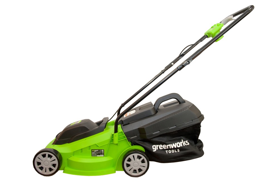 Газонокосилка электрическая 1200W GREENWORKS GLM1232