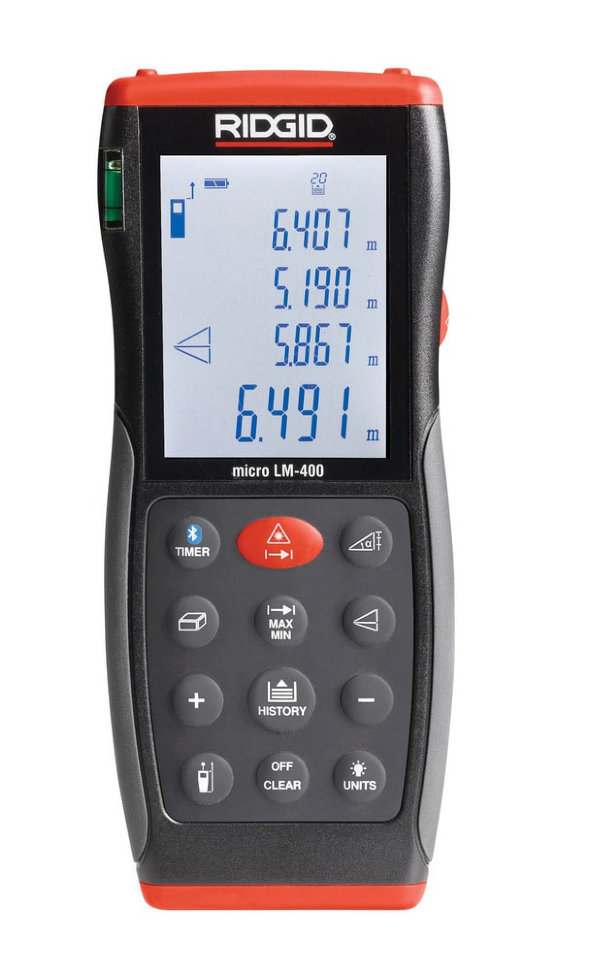Дальномер лазерный RIDGID micro LM-400